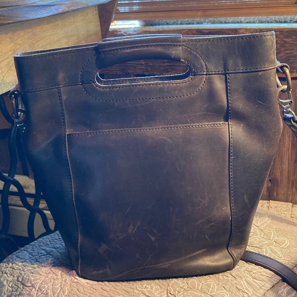 Black Leather Bag “Love 41” - Picture 3 of 7